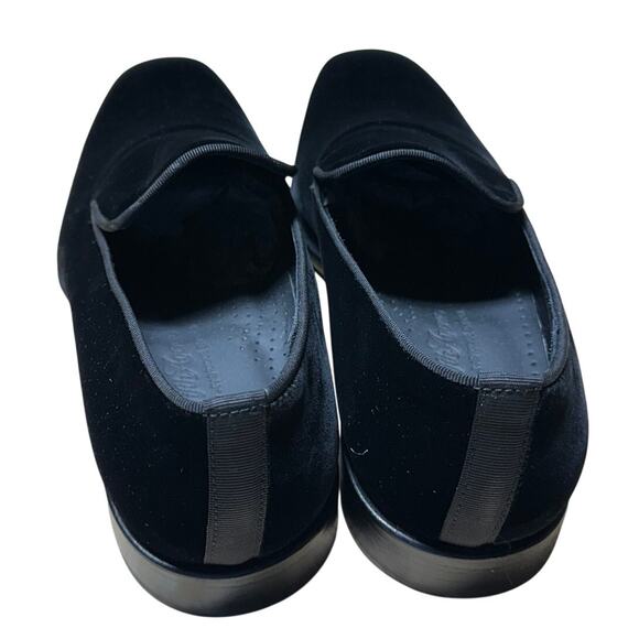 Saks Fifth Avenue Collection Velvet Loafers Black Men\'s Size 7 New in Box main image 6